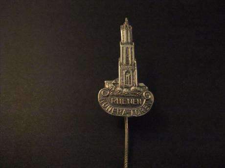 Cunera-toren ( Kunera toren ) Rhenen zilverkleurige